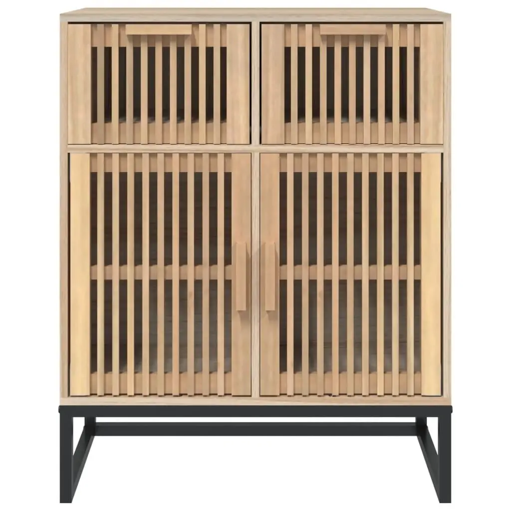 Brown Storage Sideboard Cabinet 60x30x75 cm