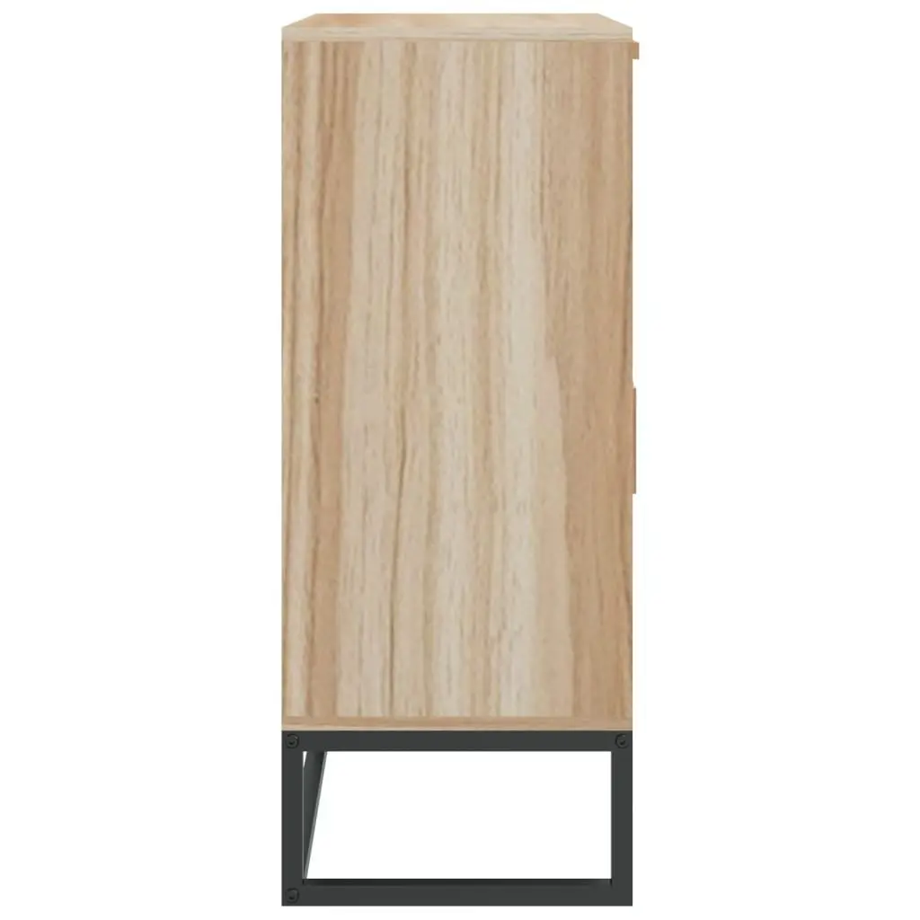 Brown Storage Sideboard Cabinet 60x30x75 cm