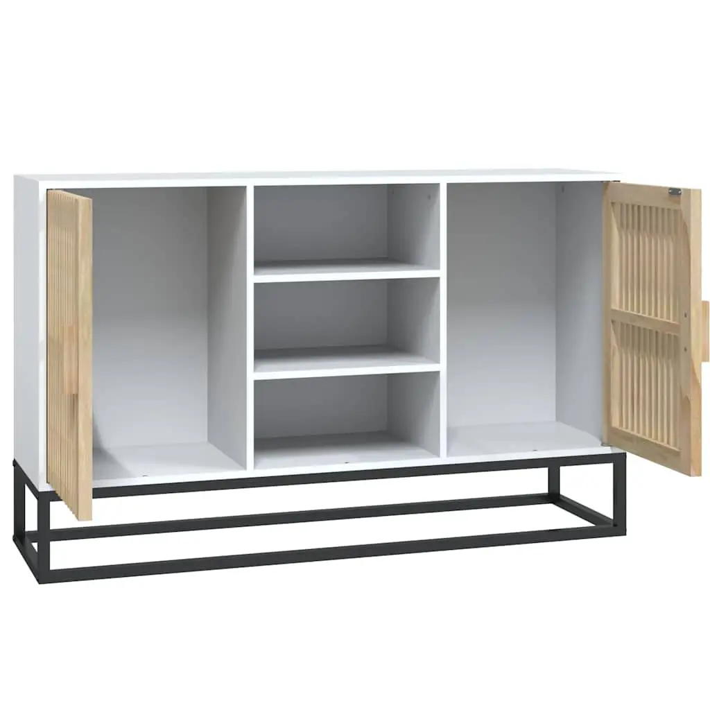 White Sideboard with Ample Storage Space
