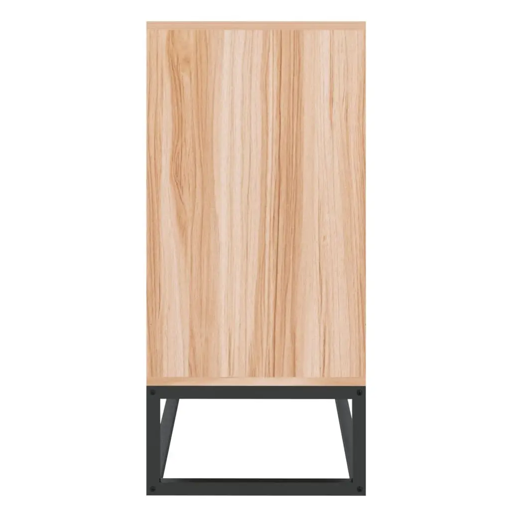 Brown Engineered Wood Sideboard Storage Cabinet