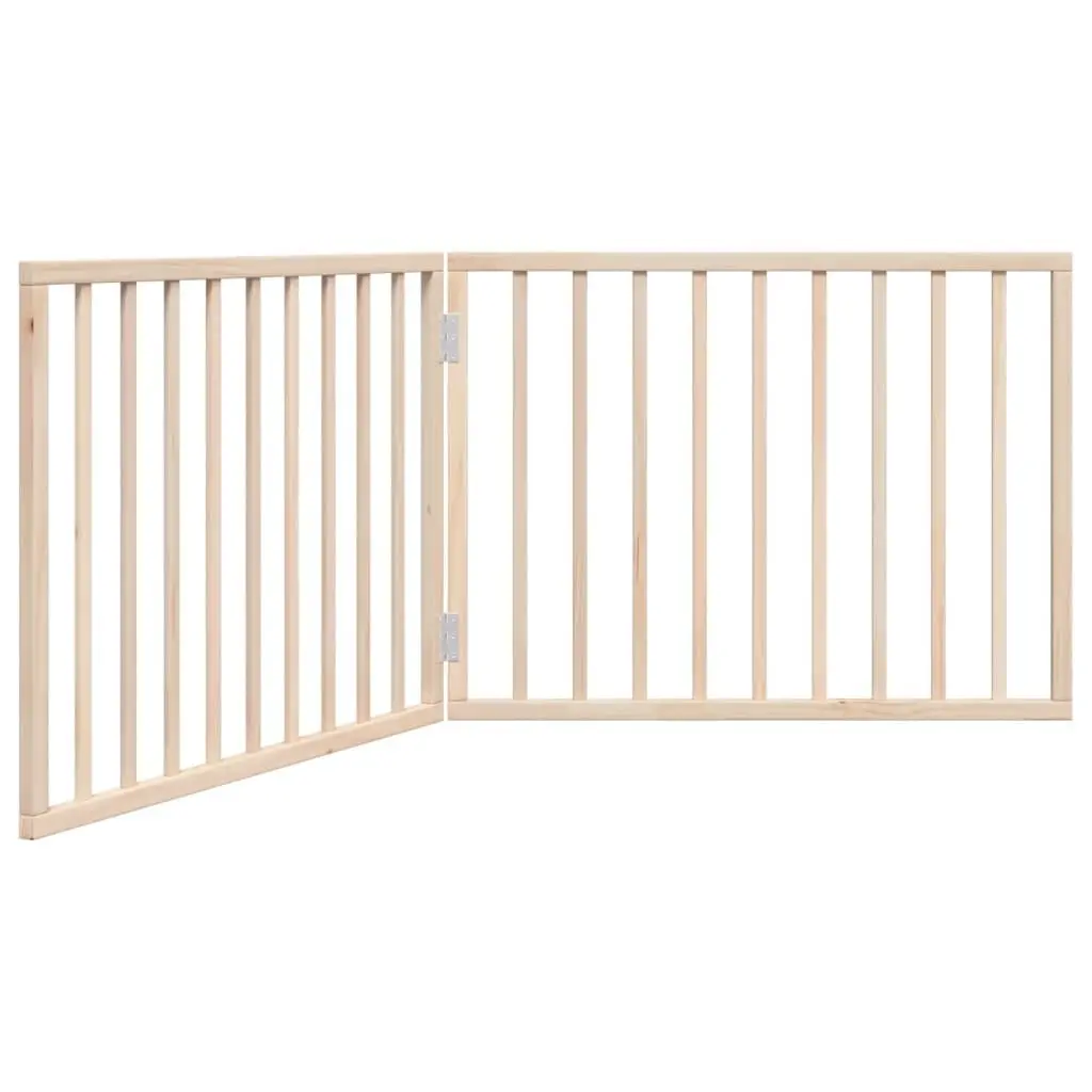 Foldable Dog Gate with 2 Panels, 160cm Height