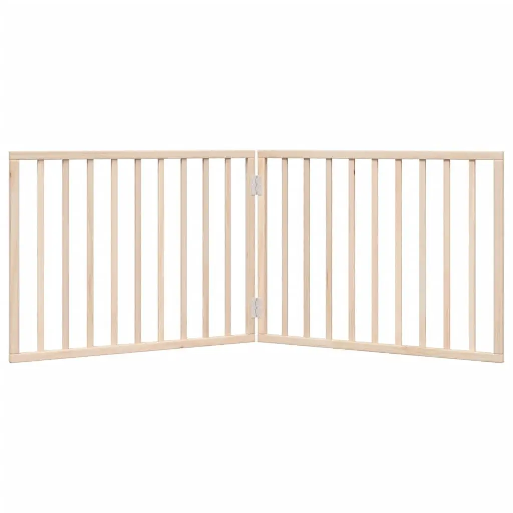 Foldable Dog Gate with 2 Panels, 160cm Height