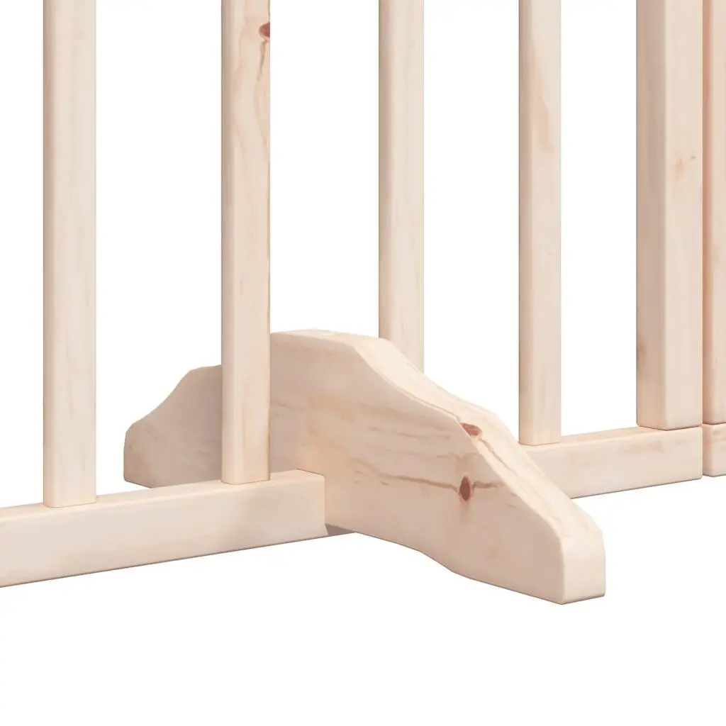 6-Panel Dog Gate with Locking Door