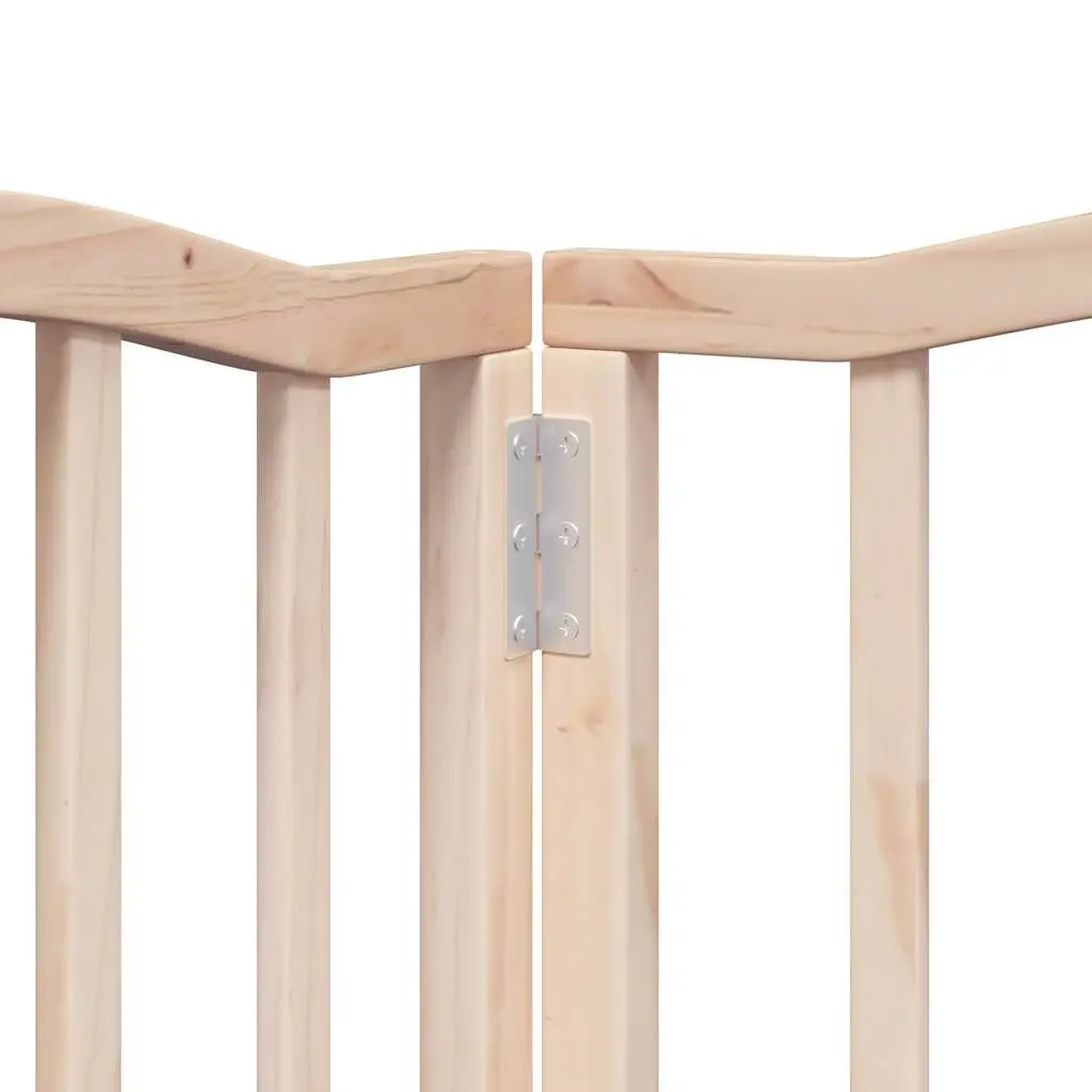 6-Panel Dog Gate with Locking Door