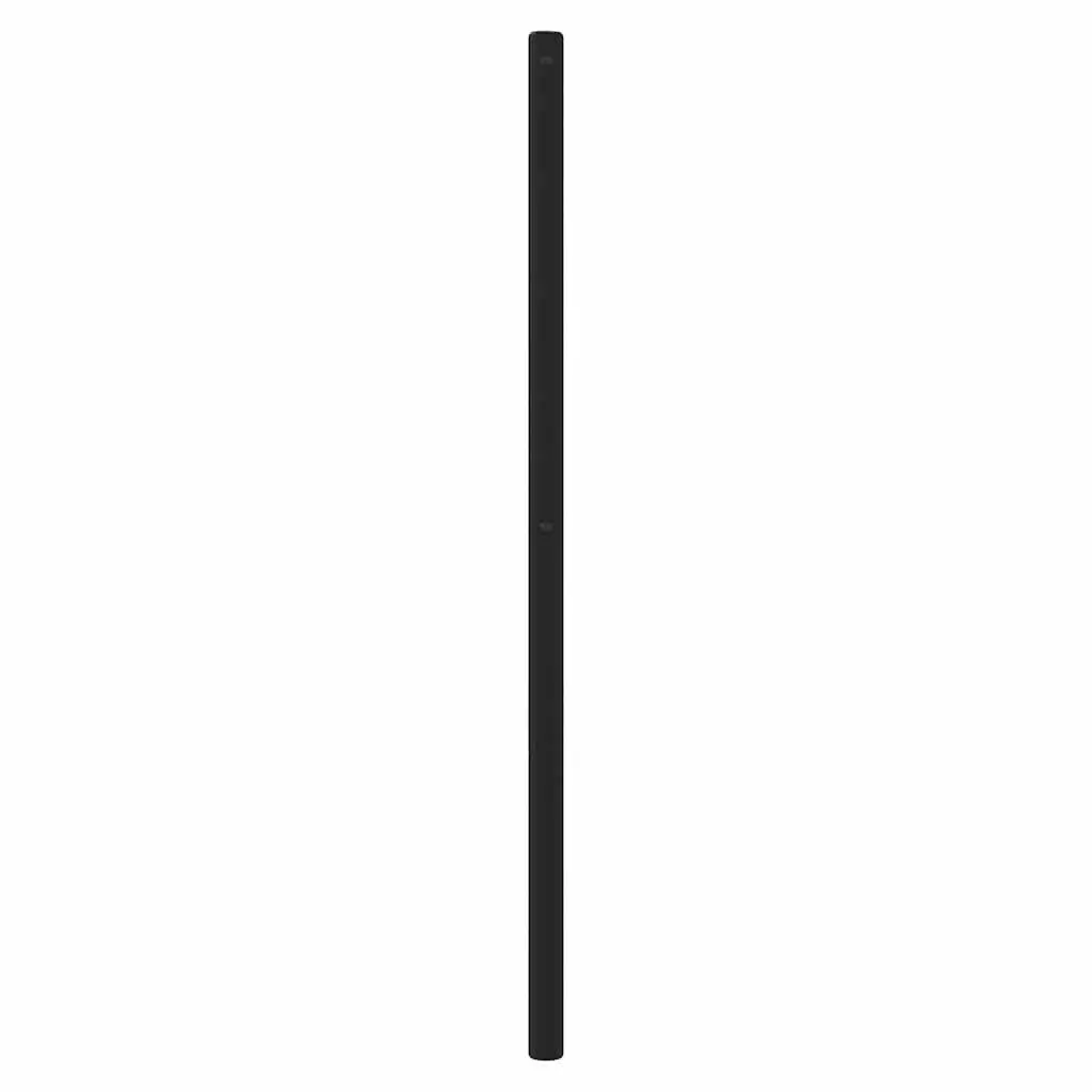 Black Metal Headboard 180cm for Bed Frames