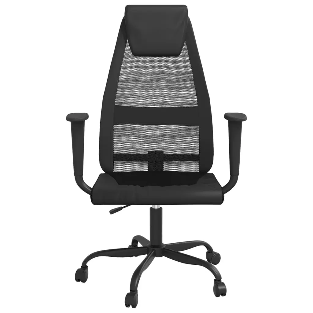 Height Adjustable Black Mesh Office Chair