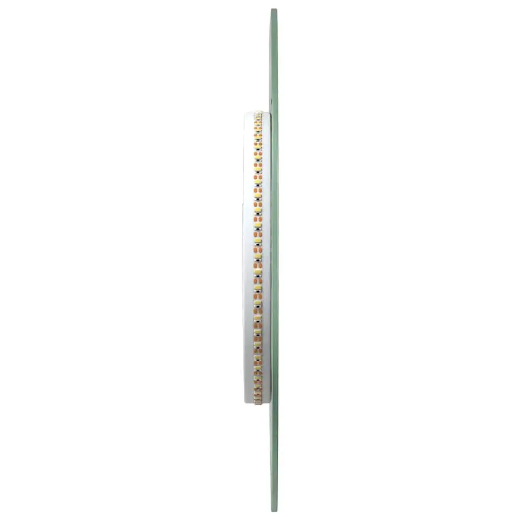 Round LED Bathroom Mirror 40cm with Ambient Lighting