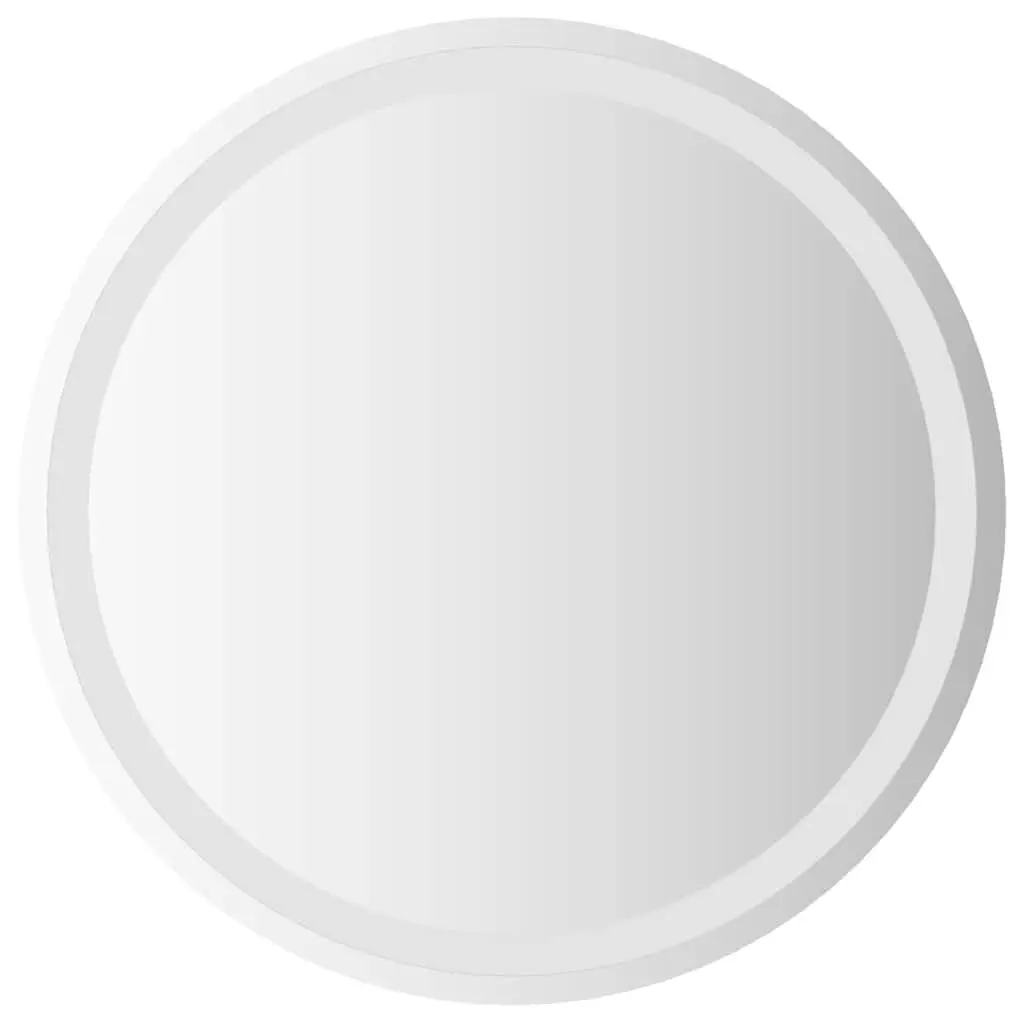 60cm Round LED Bathroom Mirror with Integrated Lights