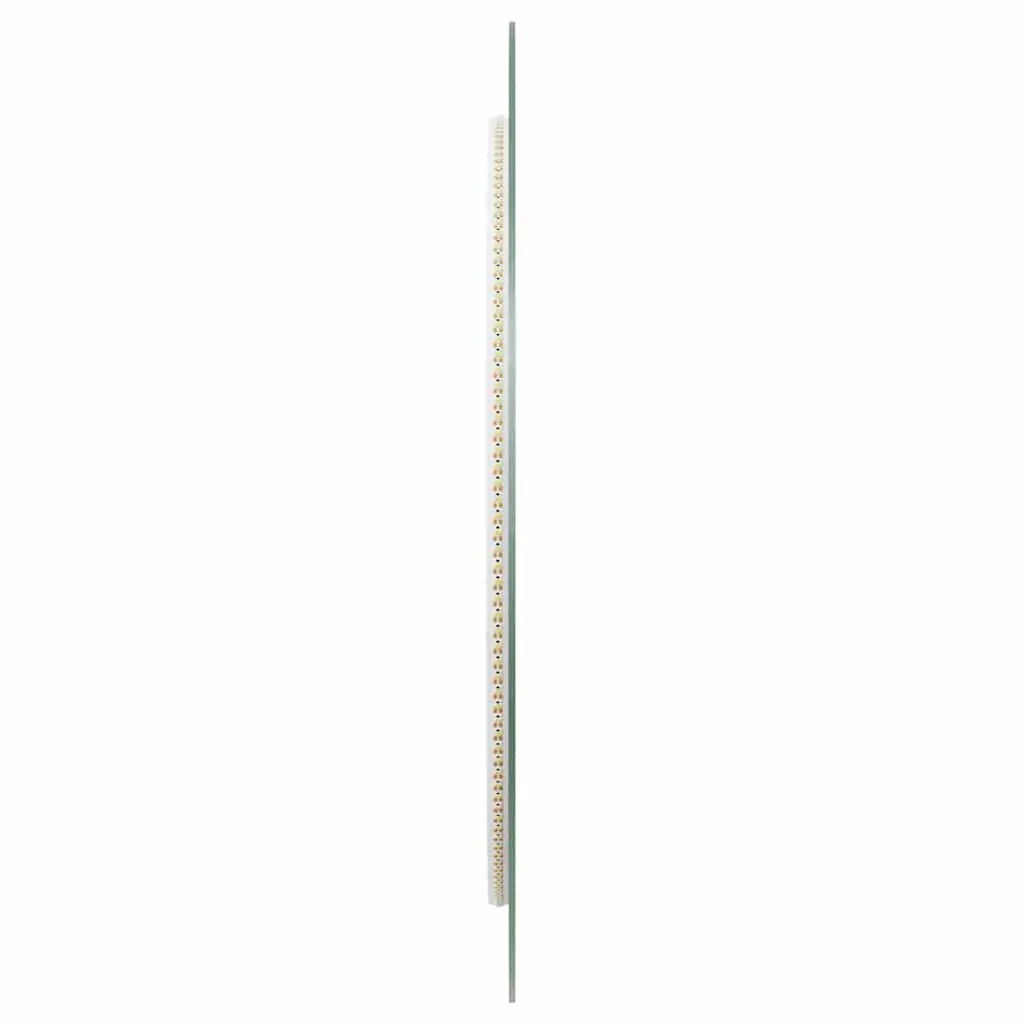 60cm Round LED Bathroom Mirror with Integrated Lights
