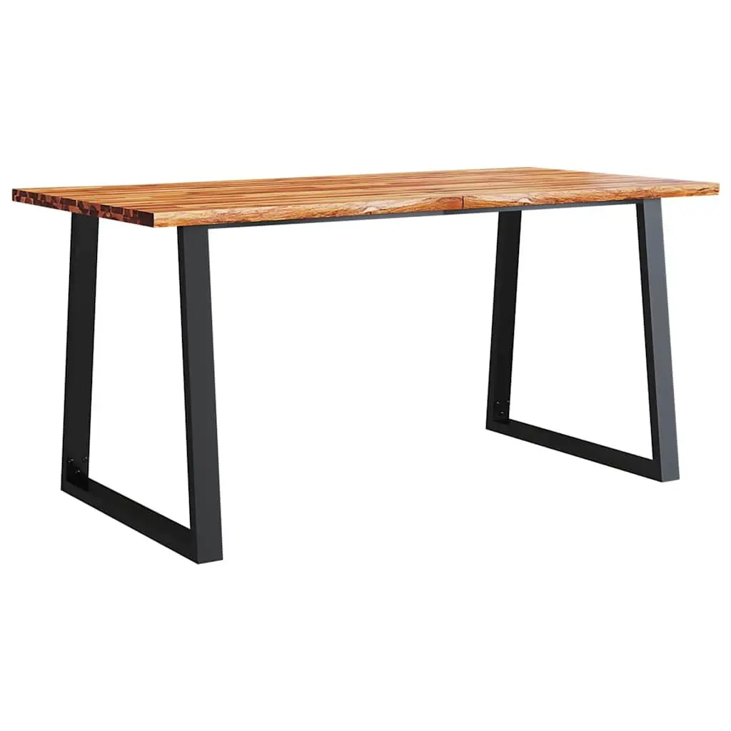 Live Edge Dining Table in Solid Acacia Wood