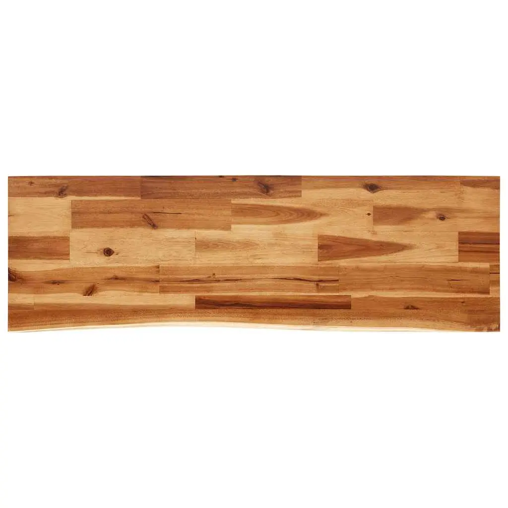 Console Table Solid Wood Acacia Live Edge Brown 110cm x 35cm x 80cm