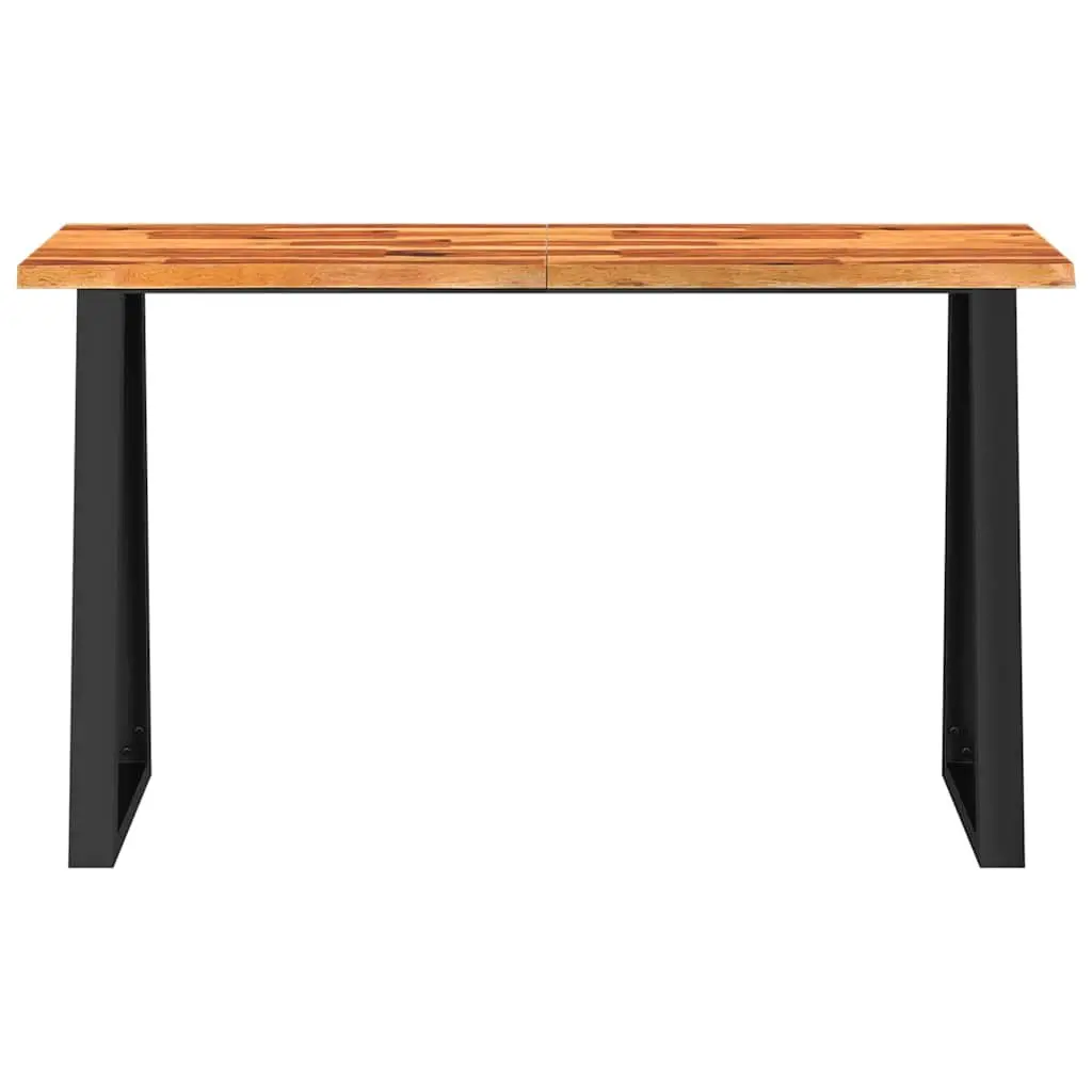 Live Edge Console Table 140x40x80cm in Solid Acacia