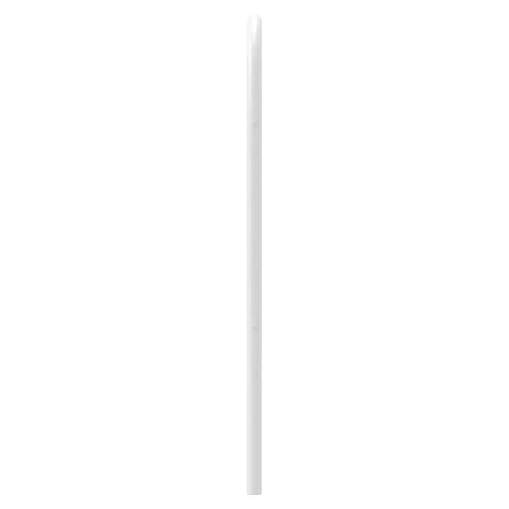Metal Headboard Powder-coated Steel 180cm White