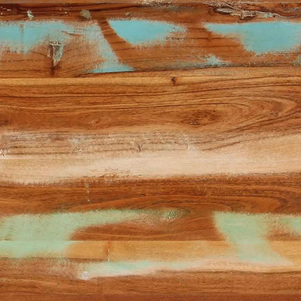Solid Reclaimed Wood Bench 160x35x46cm for Indoor Use