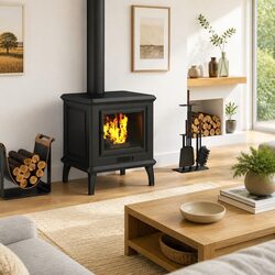 Tempered Heat Resistant Glass Plate for Fireplaces 1200 x 600 mm