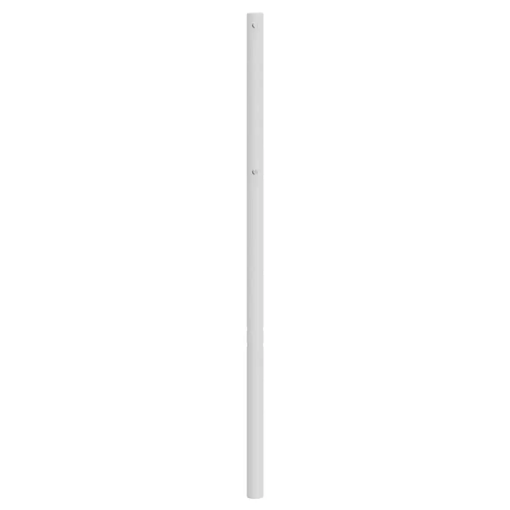 White Metal Headboard 107cm for Bed Frames