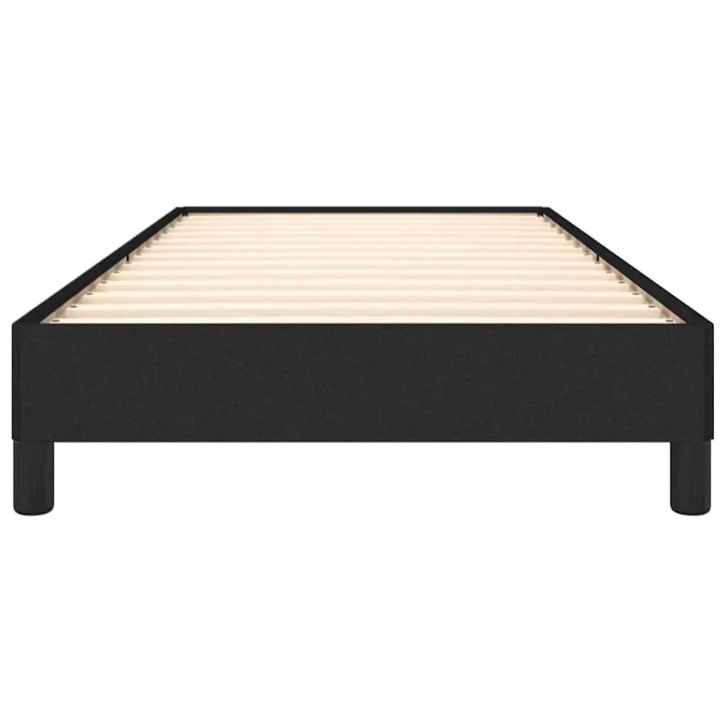 Black Fabric King Single Bed Frame for Comfort
