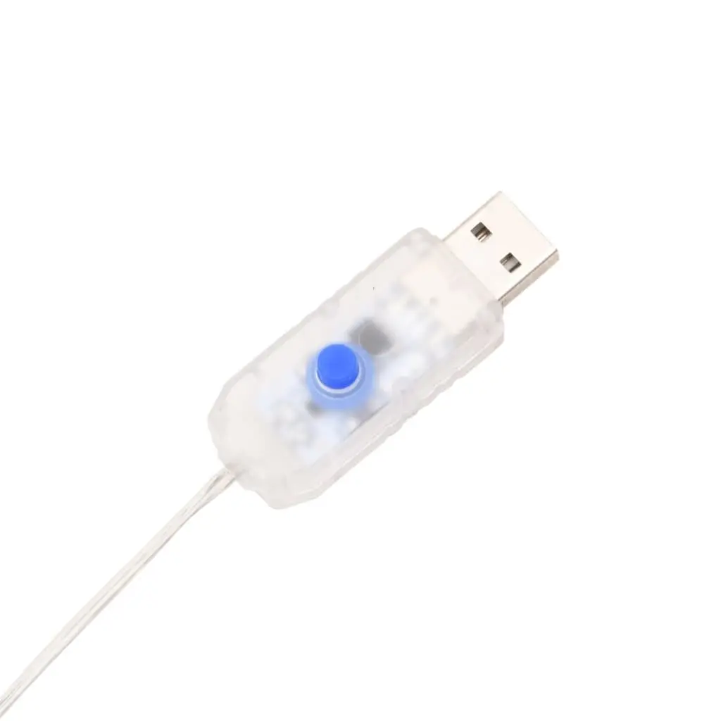 100 LED Warm White Christmas Icicle Lights 10m