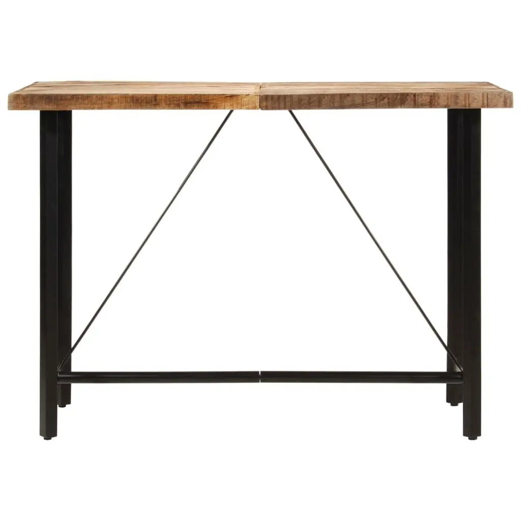 Bar Table 150x70x107 cm with Mango Wood Top
