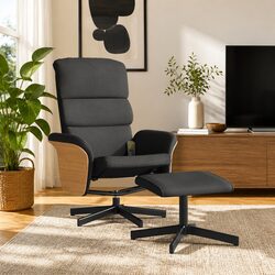 Massage Recliner Chair with Footstool for Ultimate Comfort