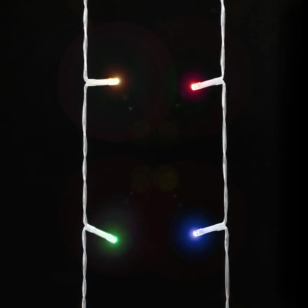 320 LED Multicolour Christmas Tree Light 375cm