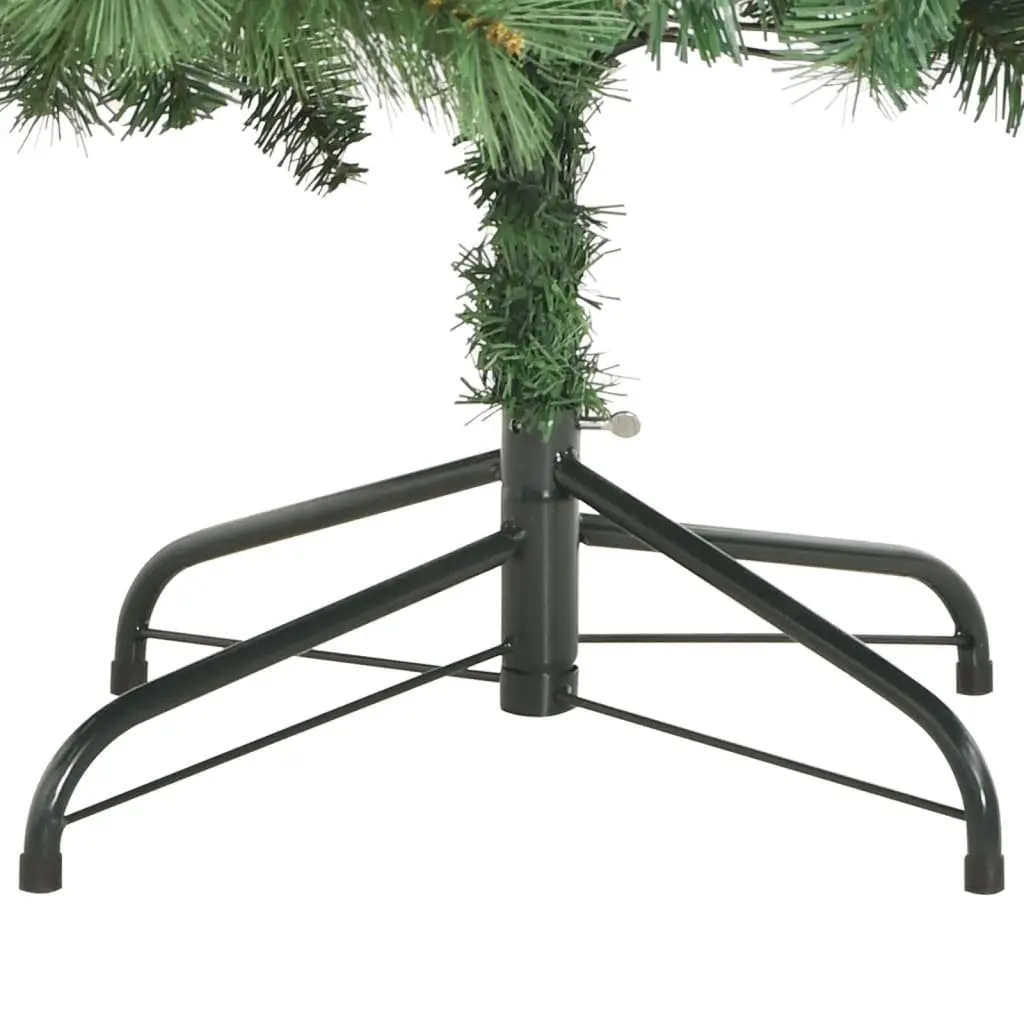 180cm Hinged Christmas Tree in Green with Decor
