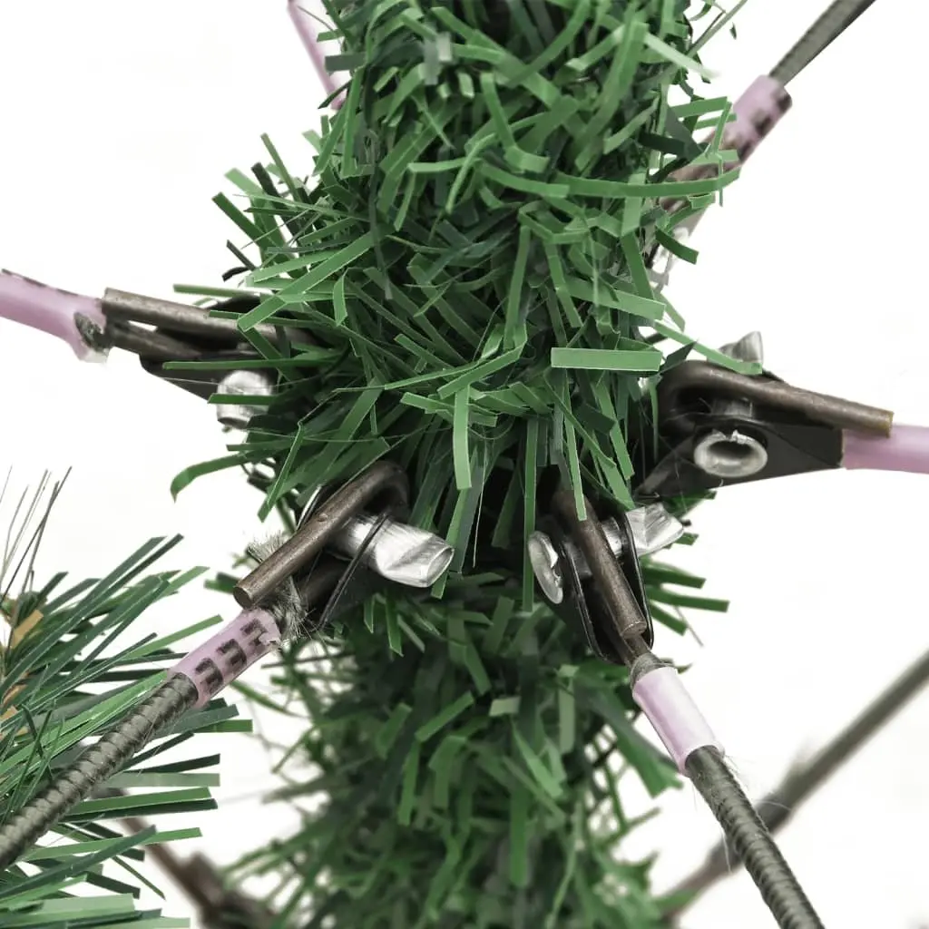 180cm Hinged Christmas Tree in Green with Decor