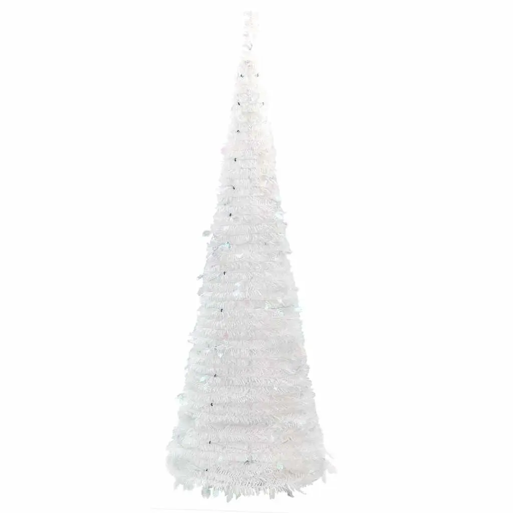 Pop-up Artificial Christmas Tree 150cm with 100 LEDs