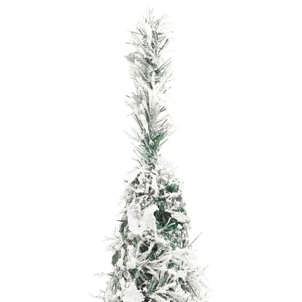White Flocked Snow Artificial Christmas Tree 120cm