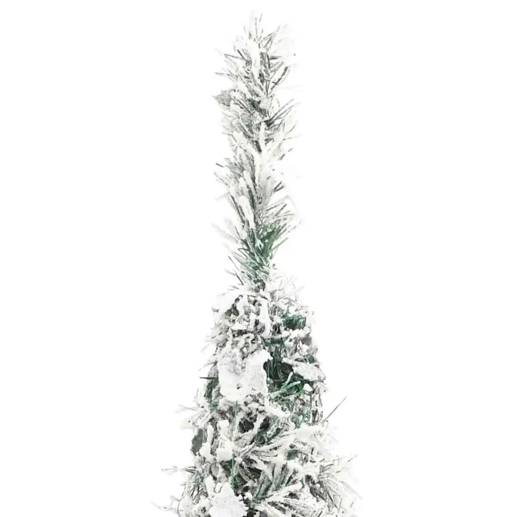 180cm Pop-up Flocked Snow Artificial Christmas Tree