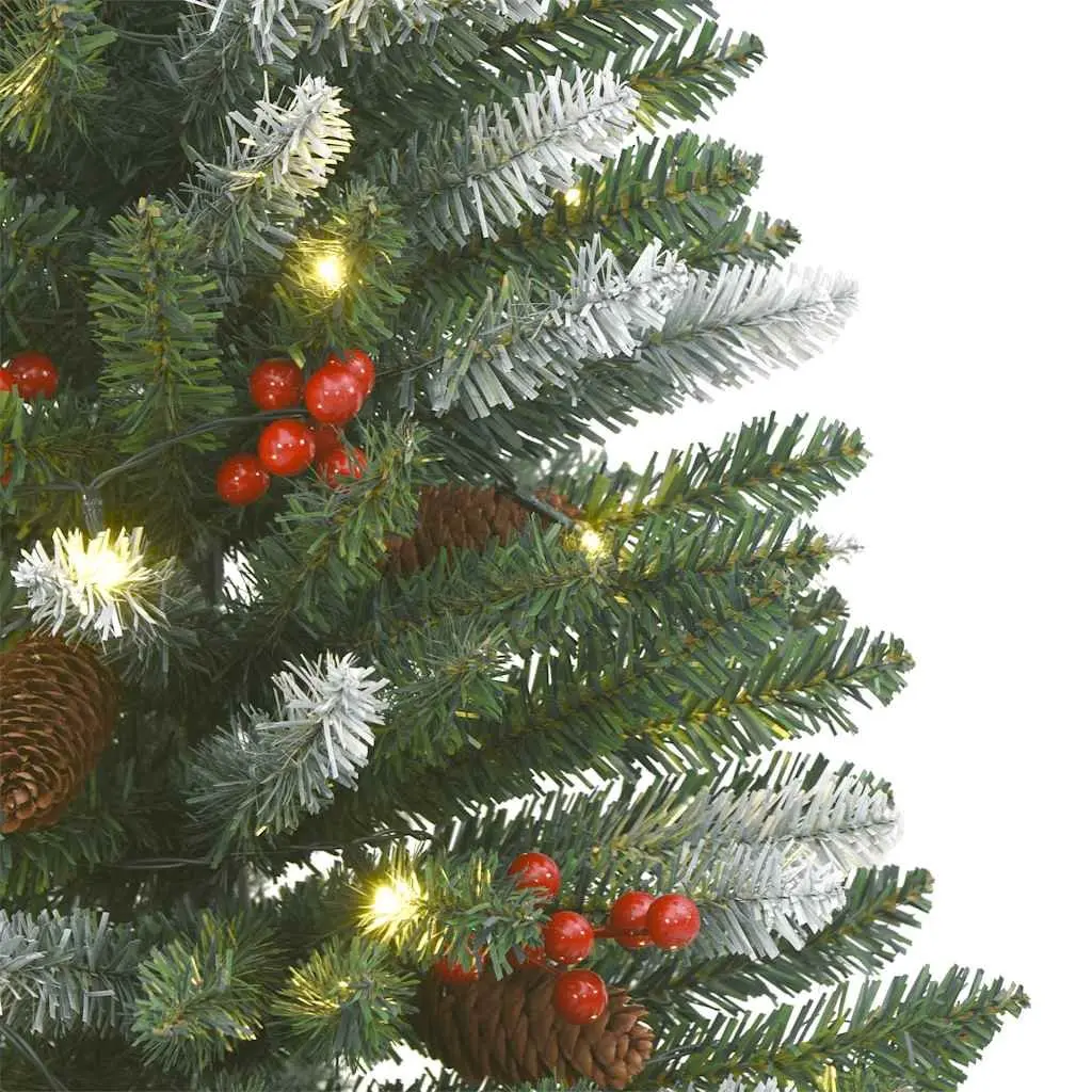 4 Piece Christmas Door Decoration Set with LED Lights