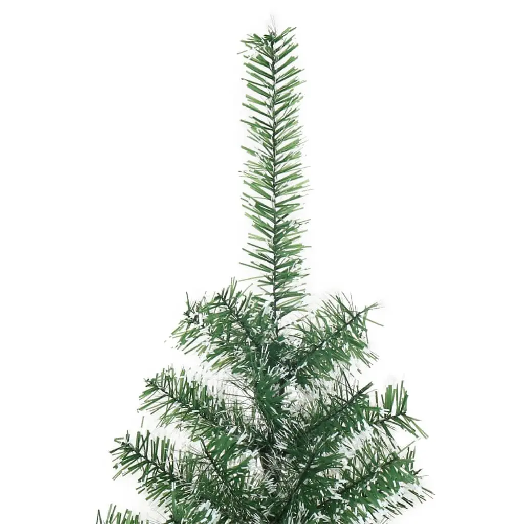 Artificial Christmas Tree PET 150cm Green Flocked Snow