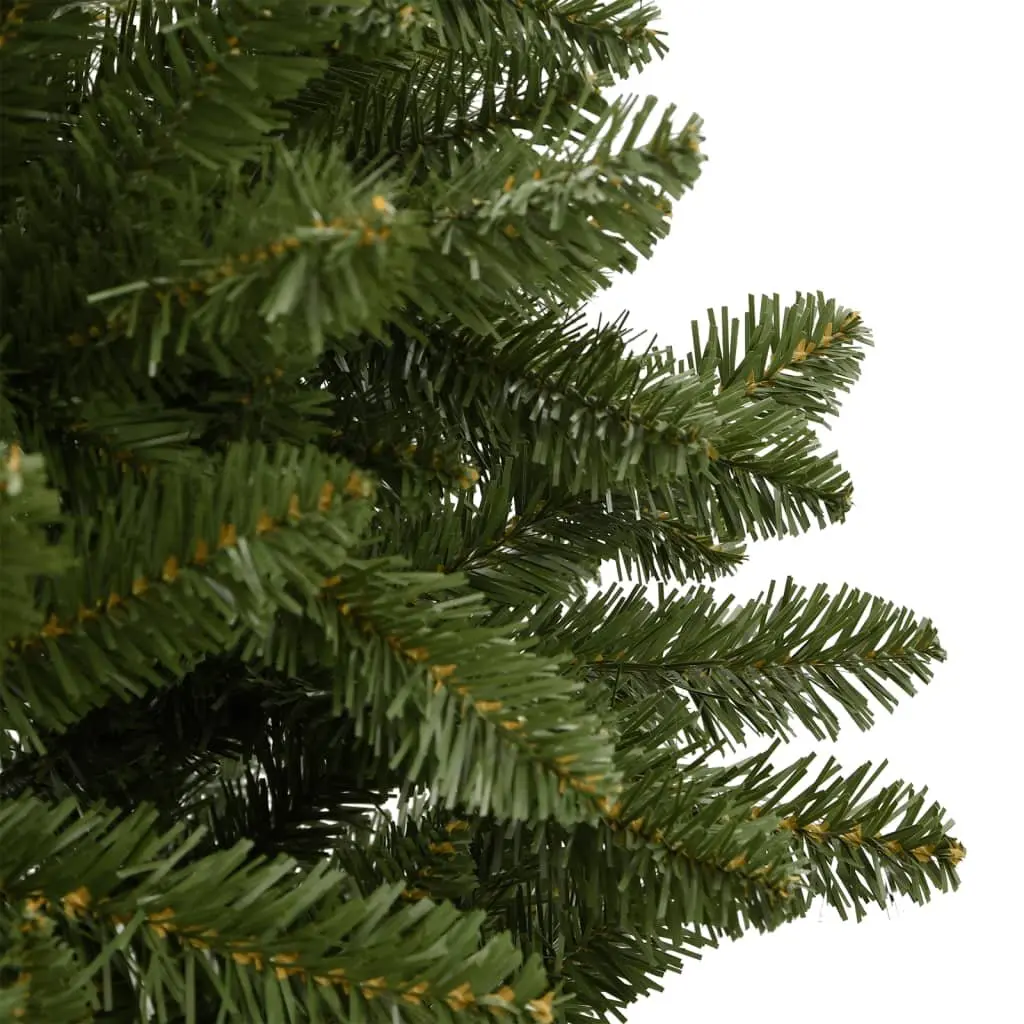 210cm Hinged Artificial Christmas Tree in Green