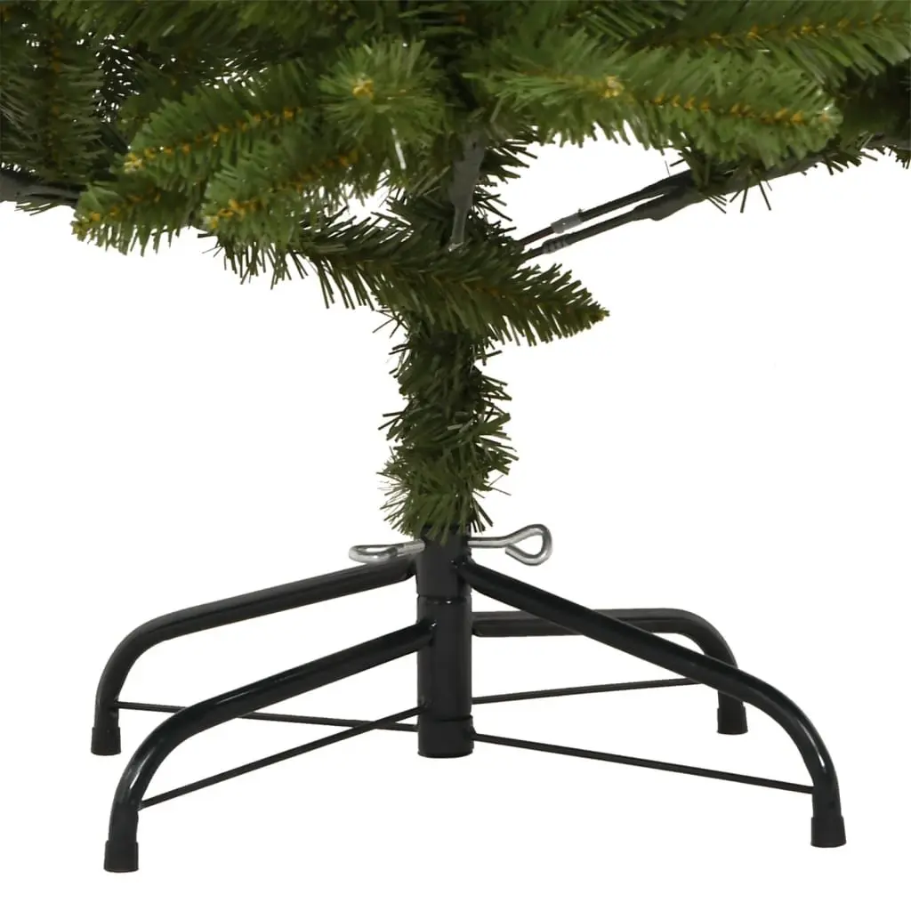 210cm Hinged Artificial Christmas Tree in Green