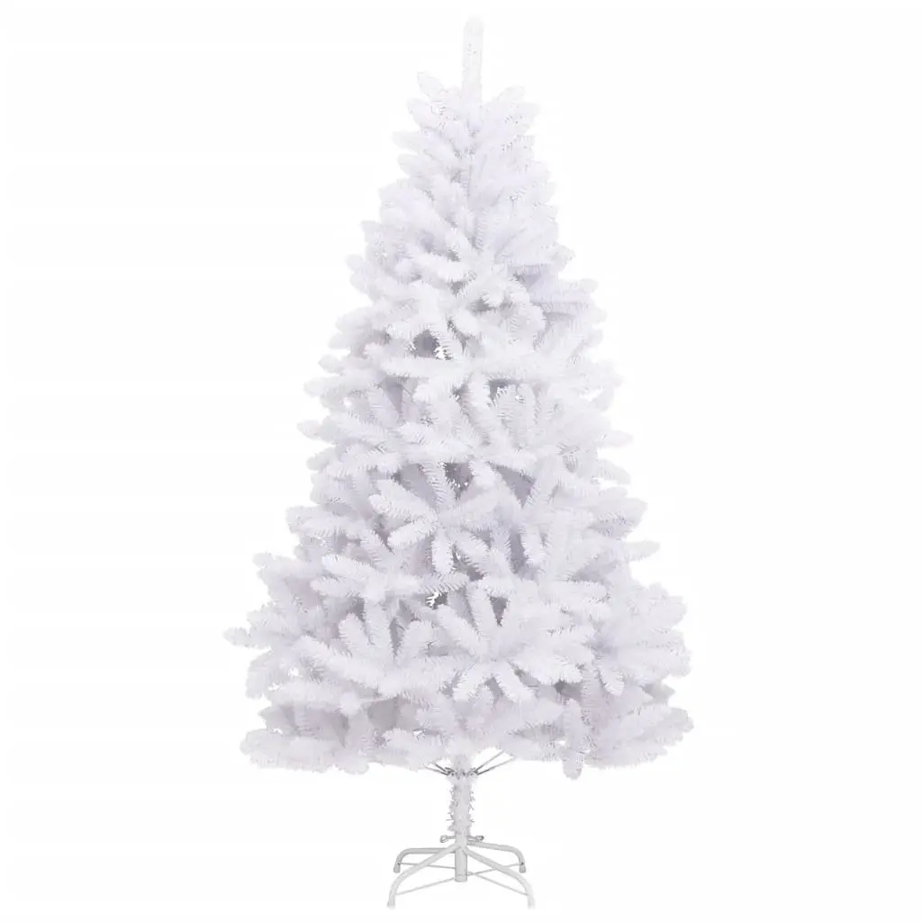 180cm White Hinged Christmas Tree for Easy Setup