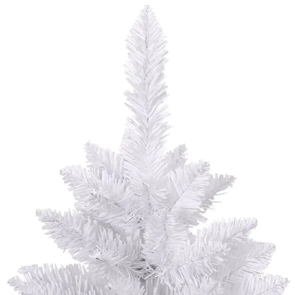 180cm White Hinged Christmas Tree for Easy Setup