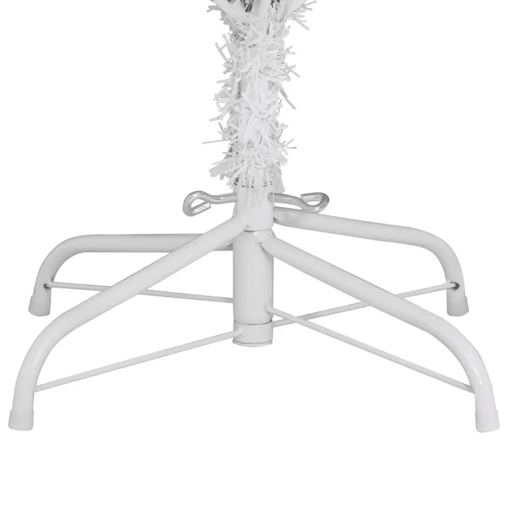 180cm White Hinged Christmas Tree for Easy Setup