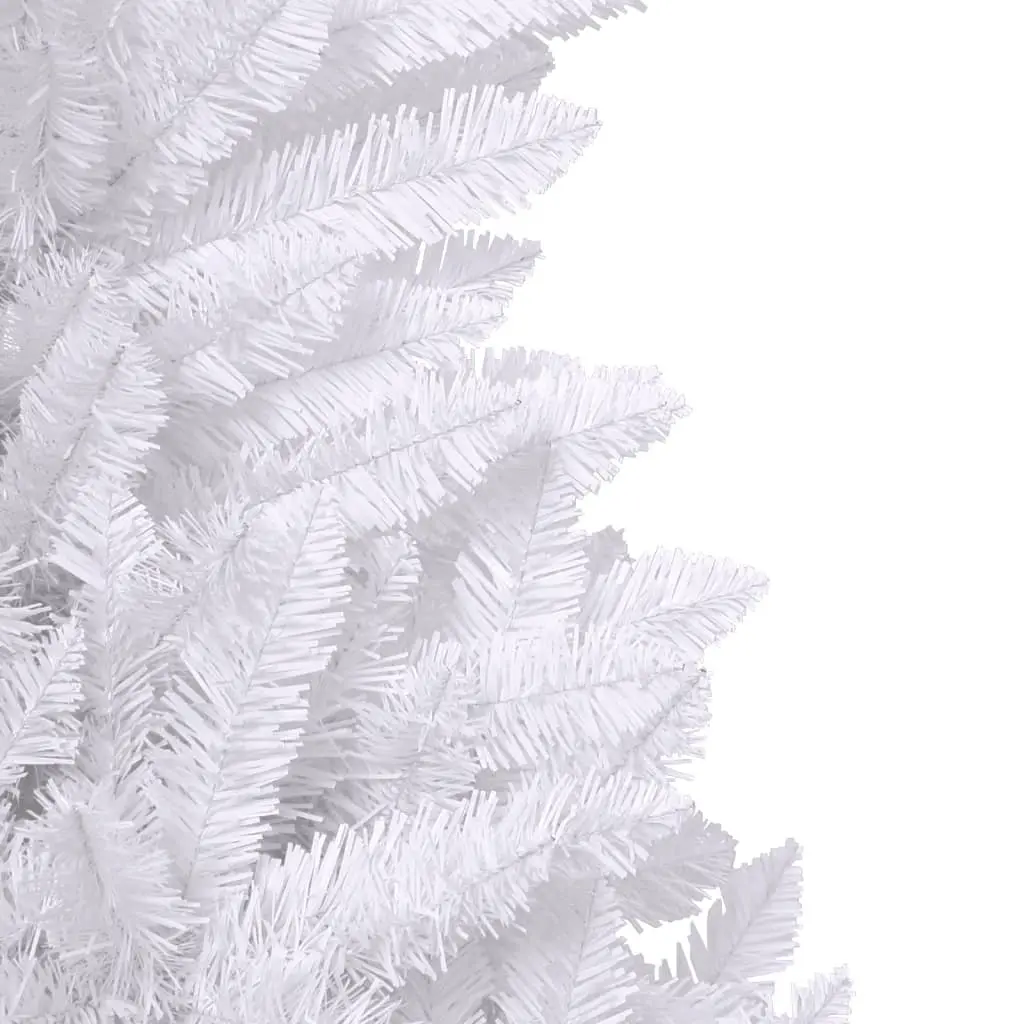 180cm White Hinged Christmas Tree for Easy Setup