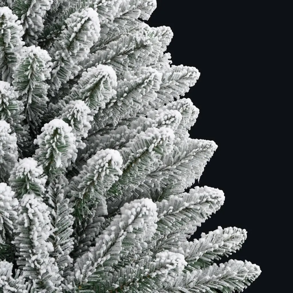 150 cm Flocked Christmas Tree for Holiday Decor