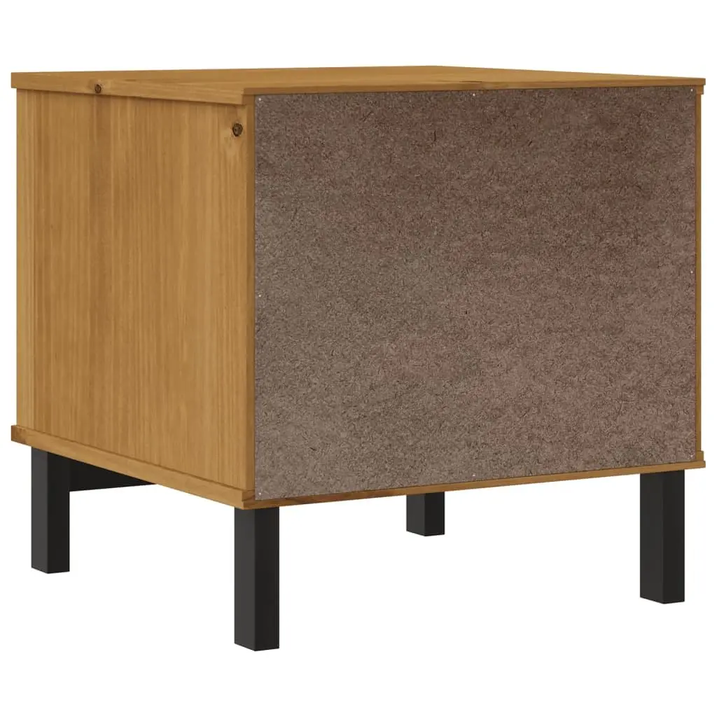 Side Table 50x50x50 cm Solid Wood Storage End Table Living Room Furniture