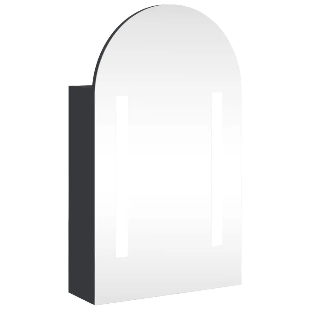 Arched Bathroom Mirror Cabinet with LED Light