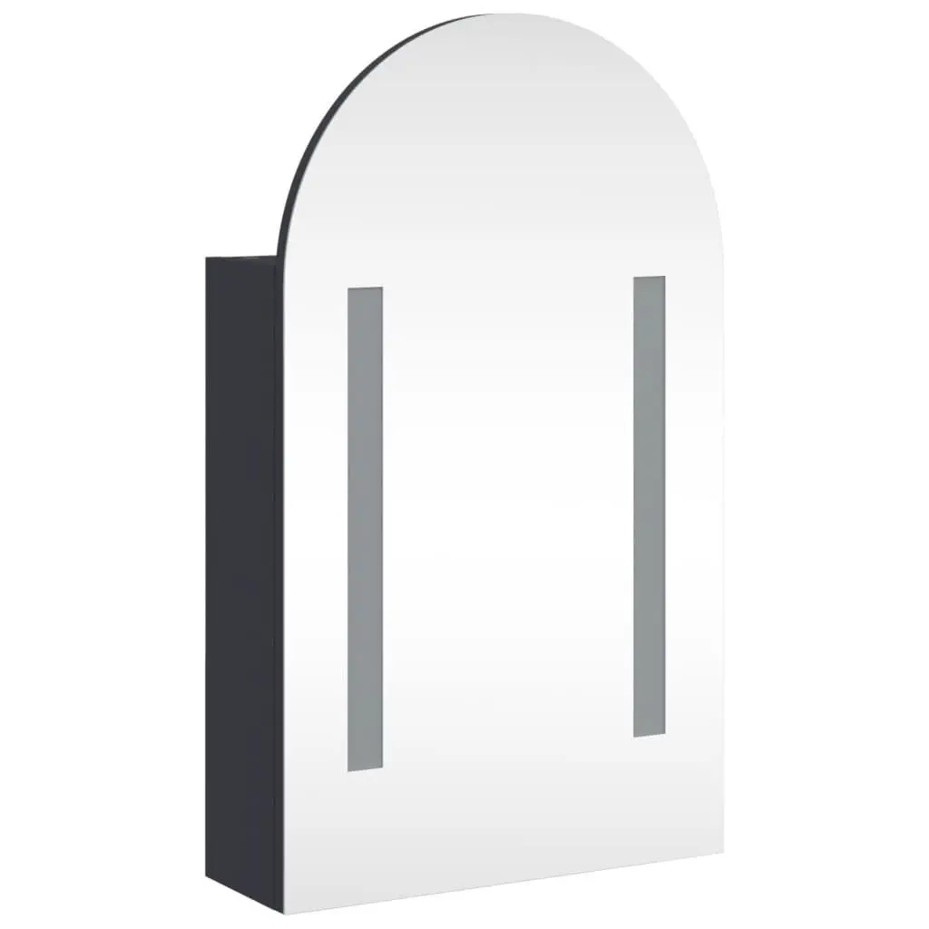 Arched Bathroom Mirror Cabinet with LED Light