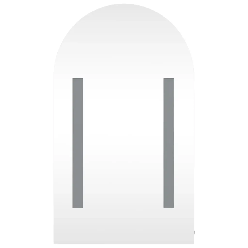 Arched Bathroom Mirror Cabinet with LED Light