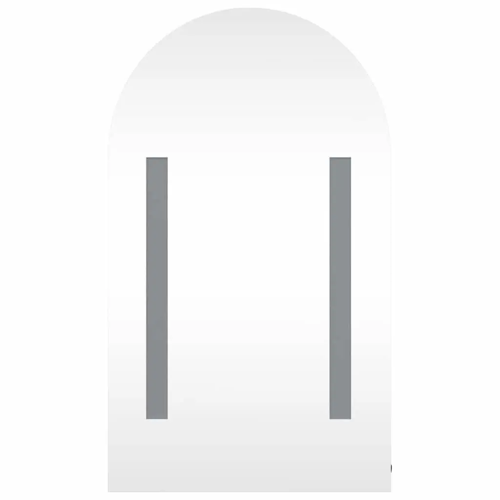Black Bathroom Mirror Cabinet with LED Light