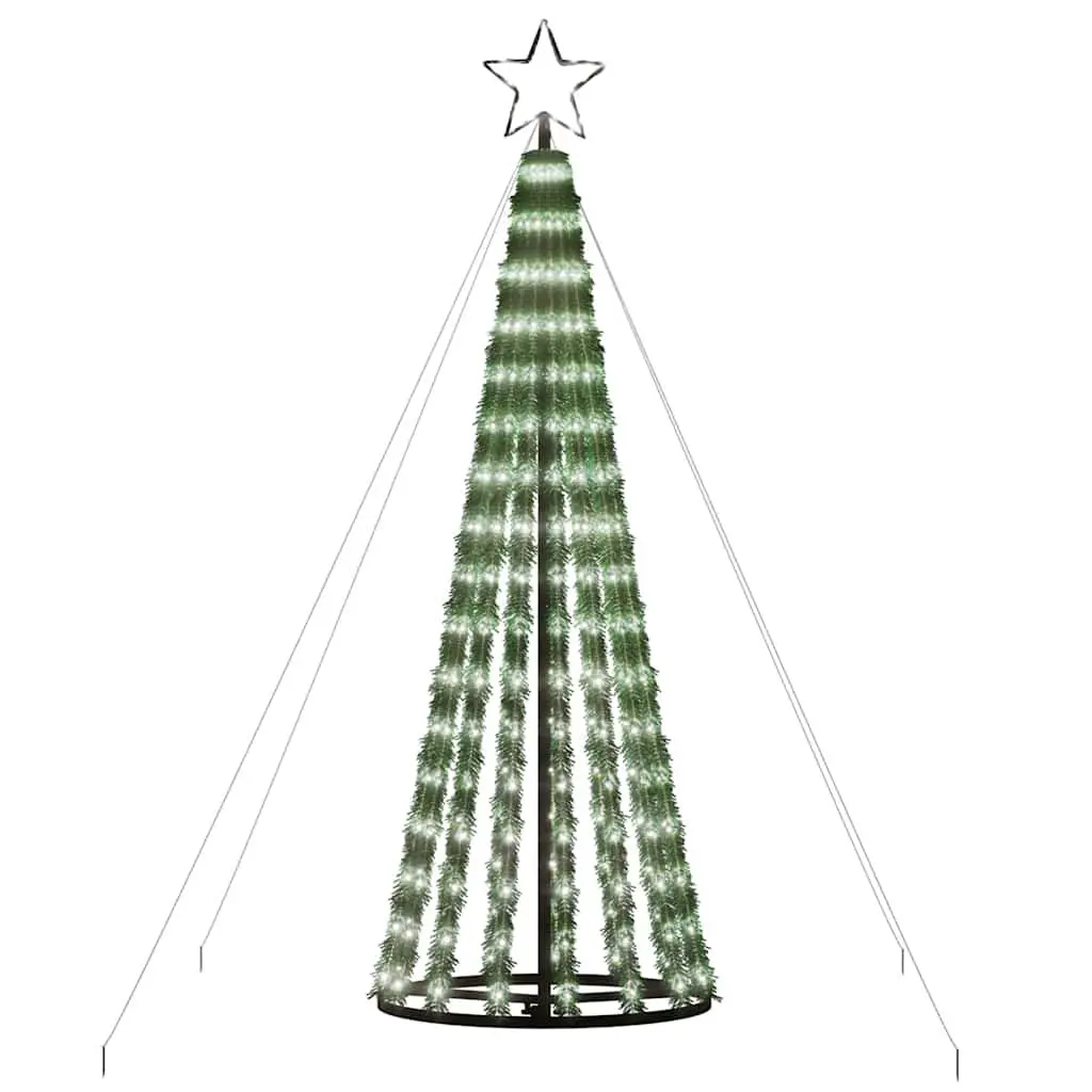 180cm LED Christmas Tree with 275 Cold White Lights