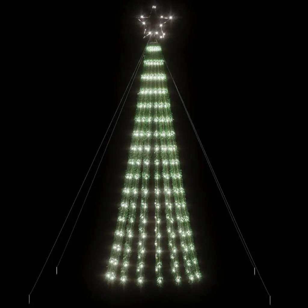 180cm LED Christmas Tree with 275 Cold White Lights