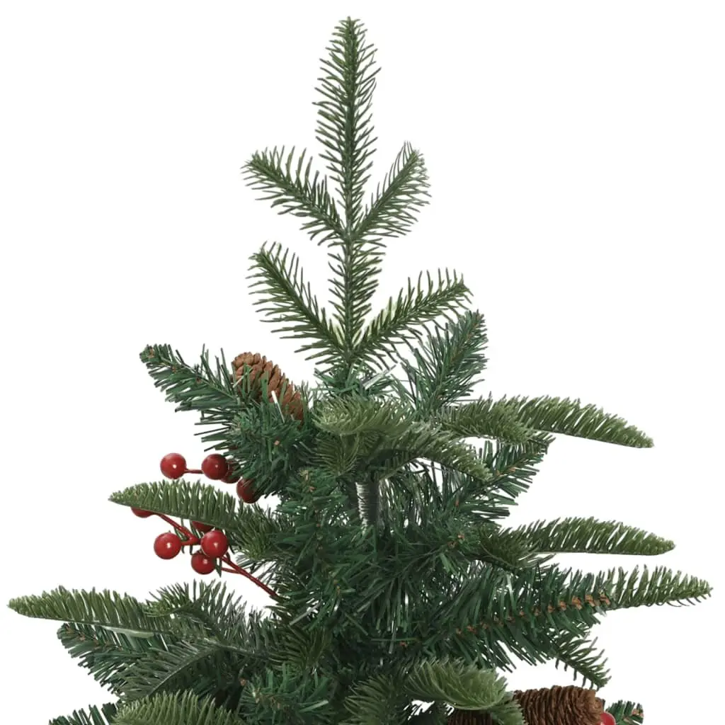 120cm Hinged Artificial Christmas Tree with Decor
