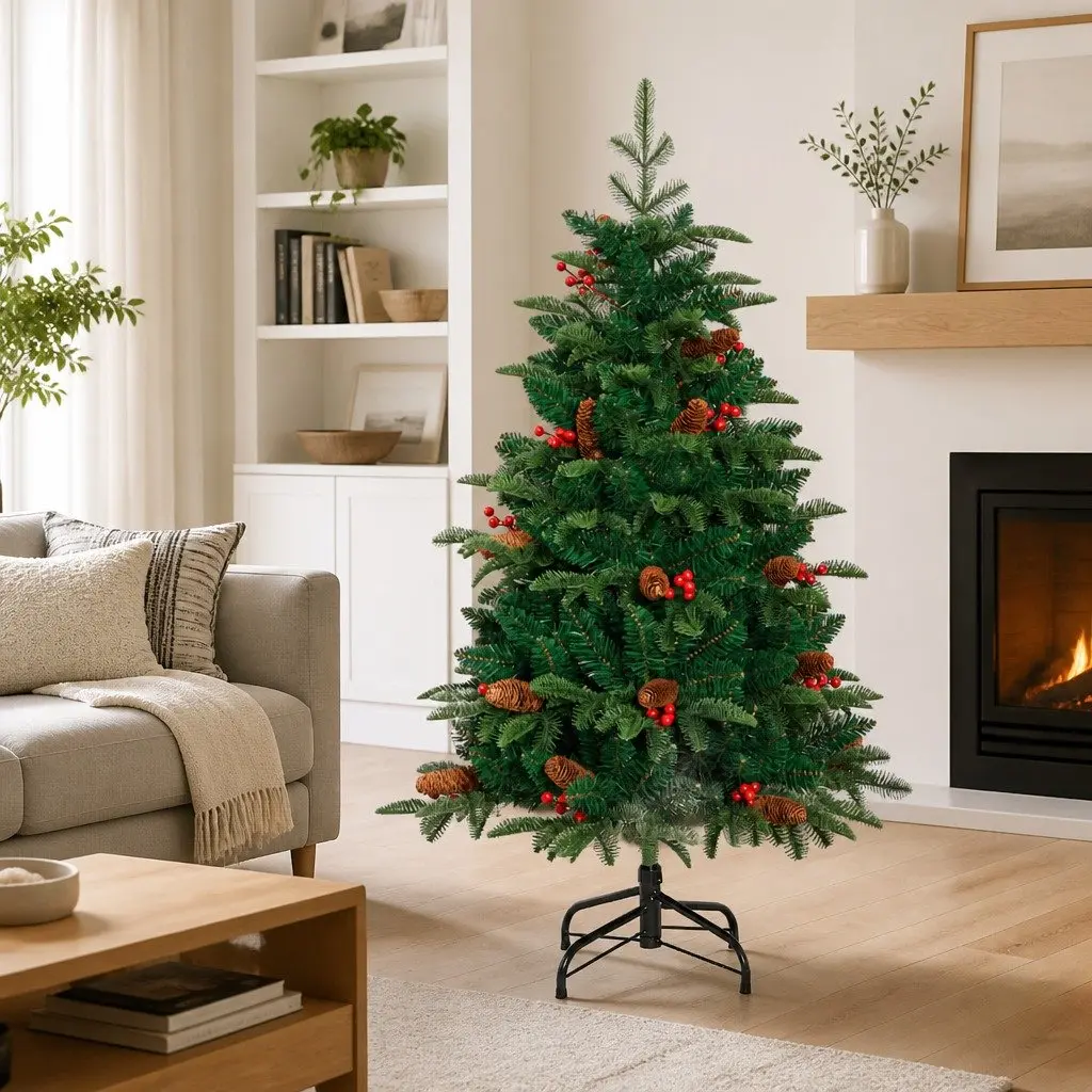 Artificial Hinged Christmas Tree 150cm Green
