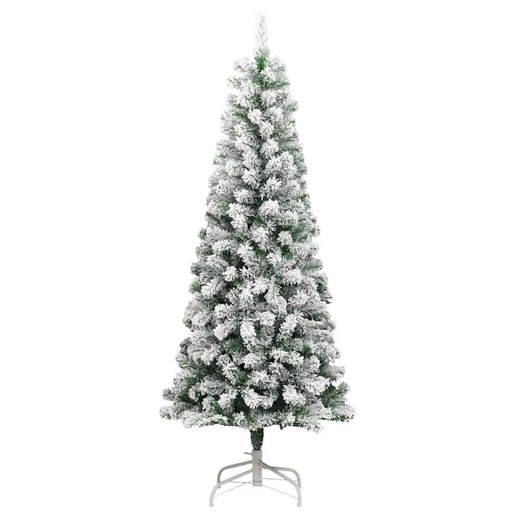 Artificial Hinged Christmas Tree 180cm in White