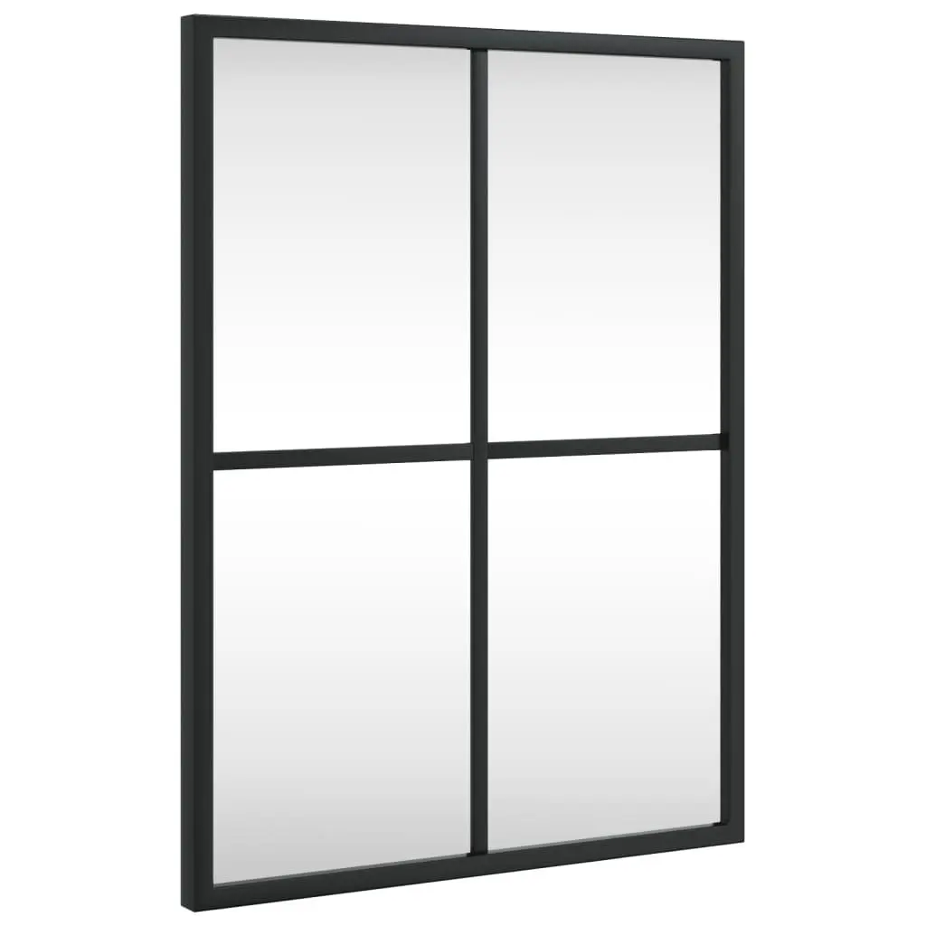 Rectangle Black Wall Mirror 30x40 cm with Durable Frame